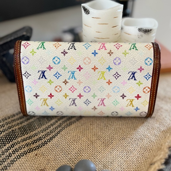 Louis Vuitton Monogram Multicolor Porte Tresor International Long Wallet - Picture 7 of 16